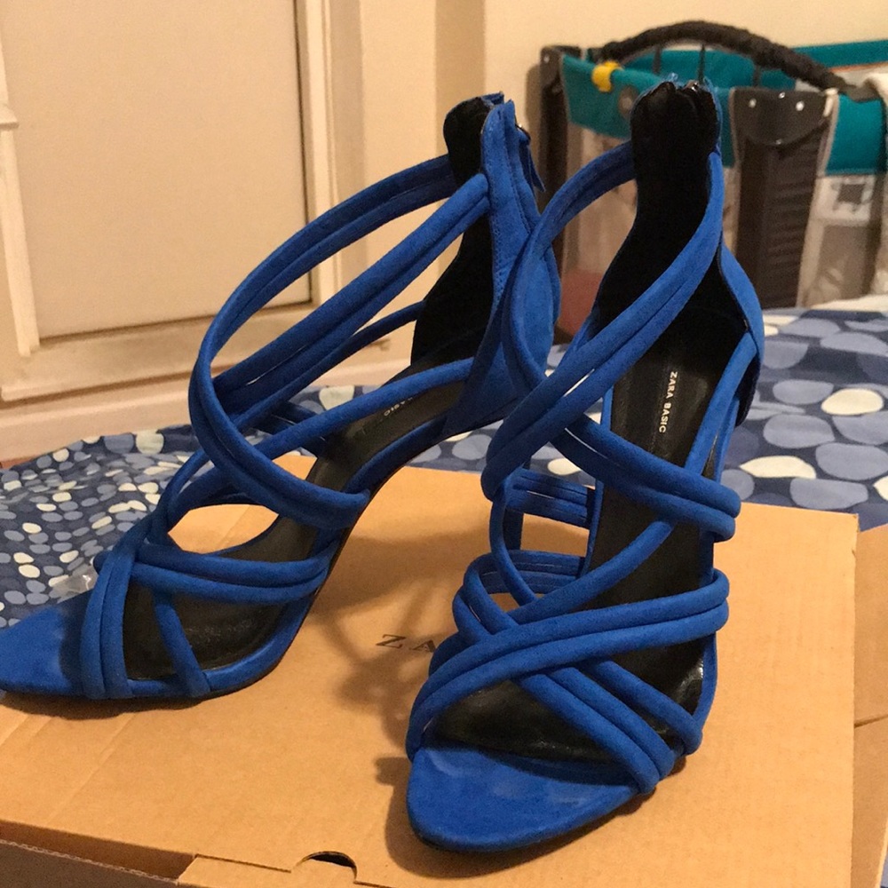 Royal Blue Zara Sandals